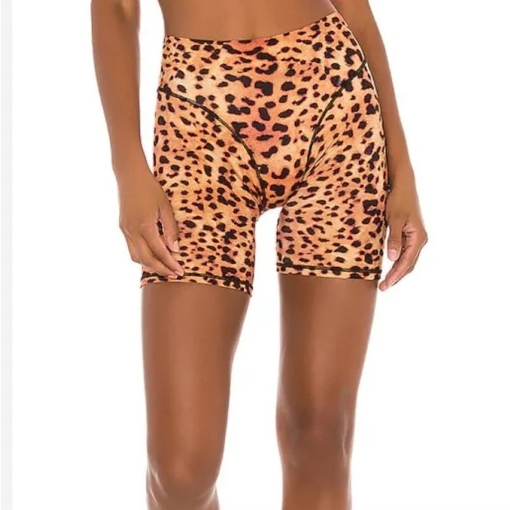 We are HAH Eco Bareback Biker Short in Lanka Leopard Print XL
